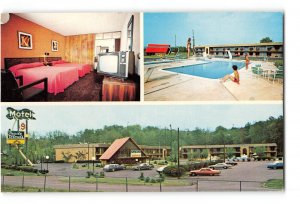 Forsyth Georgia GA Vintage Postcard Tradewinds Motel