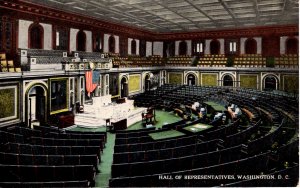 Washington D.C. -  The Hall of Representatives - c1908