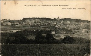 CPA MONTMIRAIL Vue générale prise de Montcoupot (490864)