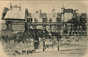 CPA PARIS 5e MusÃ©e de Cluny (35310)