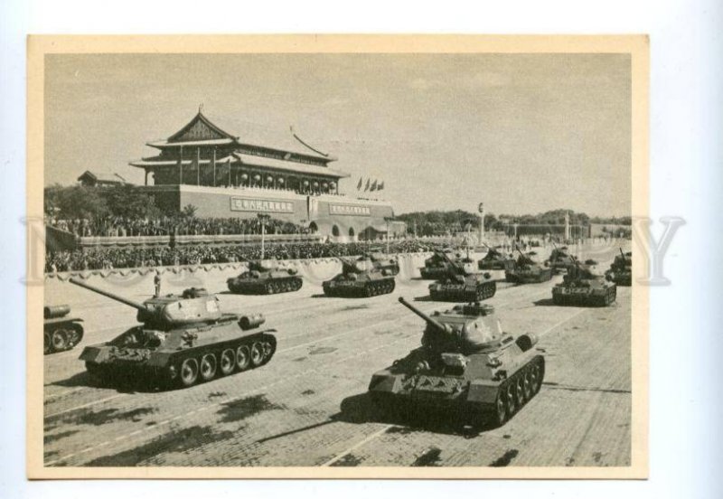 3143566 CHINA Armoured tank warfare of PLA's on parade POSTER