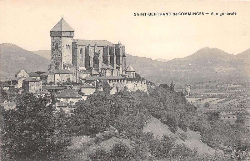 B38100 Saint Bertrand de Comminges Vue generale   france