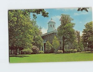 Postcard Old Main Hall Lawrence University Appleton Wisconsin USA