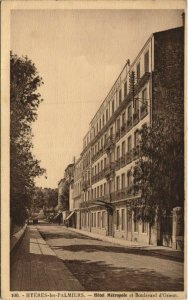 CPA Hyeres Hotel Metropole et Boulevard d'Orient FRANCE (1103529)