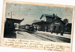 CPA AK GARCHES - La Gare (211292)