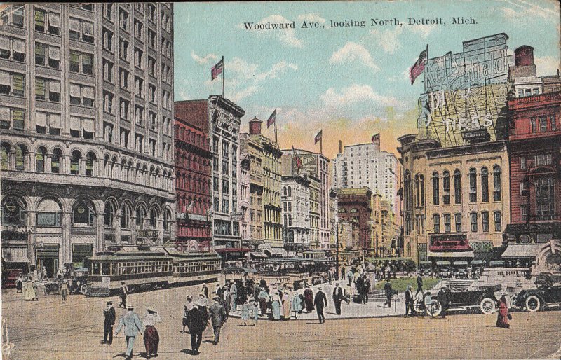United States Detroit Michigan topographical lot Lincoln & Ford motor plants