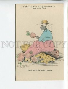 3172168 JAMAICA peasant Life Selling fruit by Lyril Jackson Old