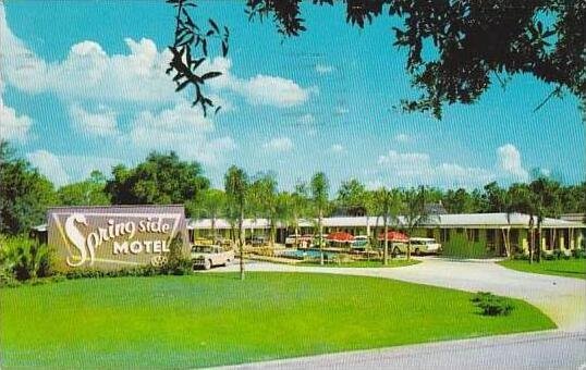 Florida Silver Springs Spring Side Motel 1960