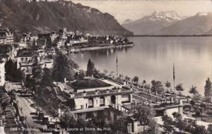Switzerland Montreux Pavillon des Sports et Dents du Midi 1934 Photo