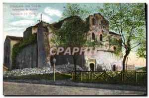 Old Postcard Greetings Sofia Bulgaria