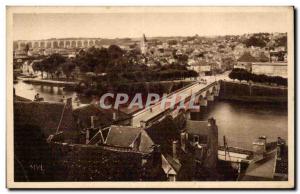 Le Blanc - Generale view - Old Postcard