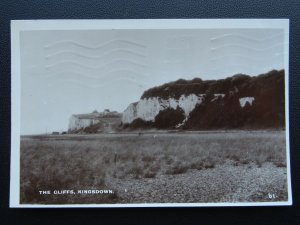 Kent KINGSDOWN The Cliffs c1930's RP Postcard