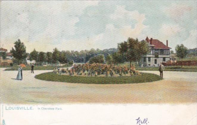 Kentucky Louisville Scene In Cherokee Park 1906 Tucks