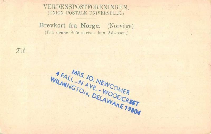 Norway Kariol and Stolkjaerre Horse Carriage Vintage Postcard JE229408