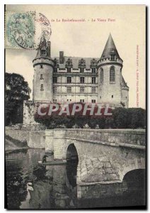 Old Postcard Chateau de la Rochefoucauld Old Bridge