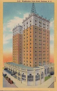 Postcard Washington Duke Hotel Durham NC