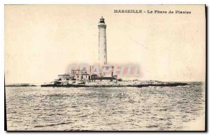 Postcard Marseille Old Lighthouse Planier