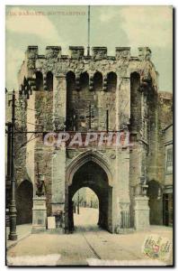 Old Postcard The Bargate Southampton