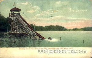 Silver lake Park, Cuyahoga Falls, near Akron, Ohio, 1910 postal used 1910