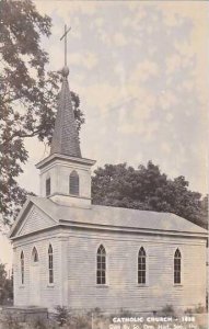 Oregon South Oregon Catholic Church Real Photo RPPC