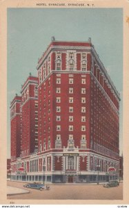 SYRACUSE , New York , 1910s ; Hotel Syracuse