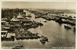 PC CPA SOERABAJA, KALIMAS, OEDJONG, INDONESIA, VINTAGE POSTCARD (b5650)