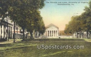 Rotunda & Lawn, University of Virginia - Charlottesville