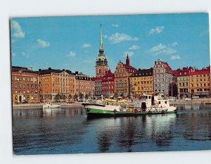 Postcard Kornhamnstorg, The Old Town, Stockholm, Sweden