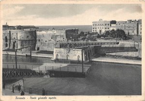 Lot165 taranto italy open swing bridge