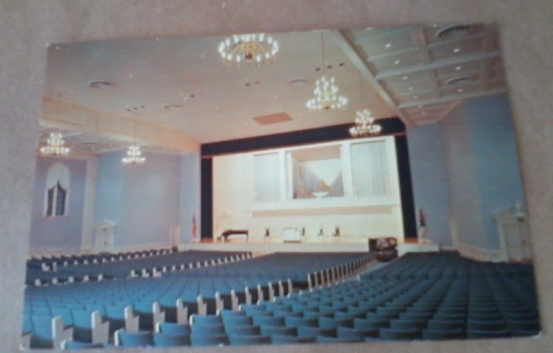 IL Wheaton Illinois Wheaton College Edman Chapel Interior