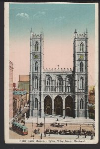 Canada Quebec MONTREAL Notre Dame Church - Eglise Notre Dame ~ WB