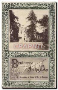 Old Postcard Blessed Jeannee Arc's House