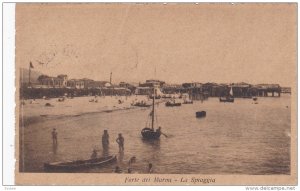 Forte dei Marmi ,province of Lucca,  Tuscany  , Italy , PU-1920 - La Spiaggia