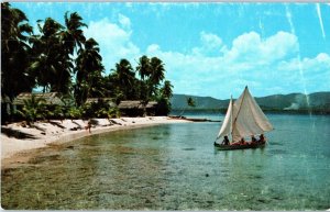 Moodys Pidertupo Village in the San Blas Islands of Panama Postcard