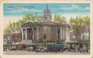 J74/ Huntsville Alabama Postcard c1930s Madison County Court House 190