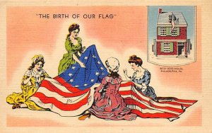 Birth of American Flag Philadelphia, Pennsylvania, USA Unused 