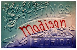 Florida  Madison  Vintage LARGE LETTER