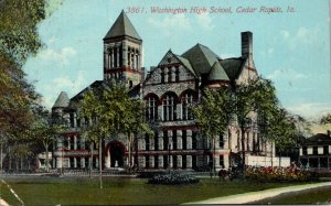 Iowa Cedar Rapids Washington High School 1911