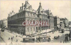 Old Postcard Lyon Tramway Chocolat Menier Exchange