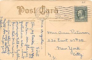 Happy New Year Year Date 1911 Postcard