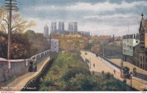 York From City Walls, 1900-1910s; TUCK 7698