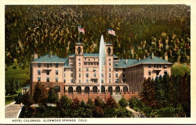 Colorado Glenwood Springs Hotel Colorado Curteich