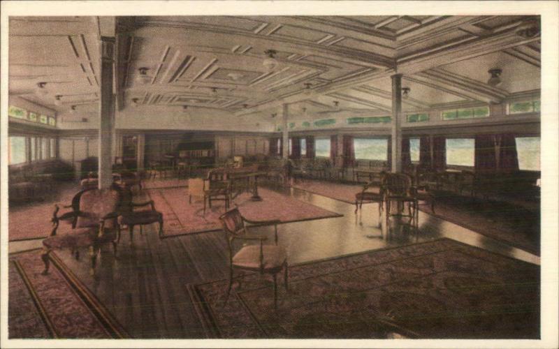 CSL Canada Steamship Lines Ship Interior Ball Room - Postcard