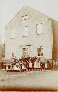 Nafferton Wesleyan Chapel Driffield East Yorkshire England RPPC Postcard F98