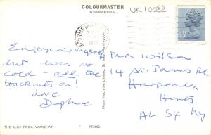 uk10082 blue pool wareham  uk