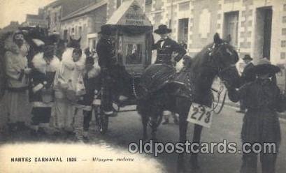 Nantes, France Carnaval 1925 Carnival Parade Unused 