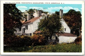 1942 Wallace House Washington's Headquarters Somerville New Jersey NJ Postcard
