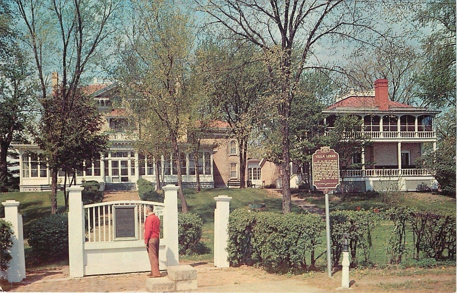 Prairie du Chien WisconsinColonel Dousman's Villa Louis Mansion1960s