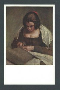 Postcards National Gallery Of Art Wash DC Velazquez Painting The Needlewoman