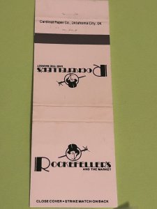 Vintage Matchbook Cover Rockefeller's and the Market Oklahoma City OK MB189